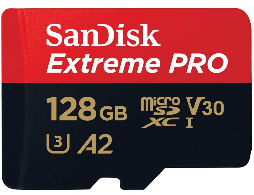 SANDISK microSDXC Extreme Pro (128GB)
