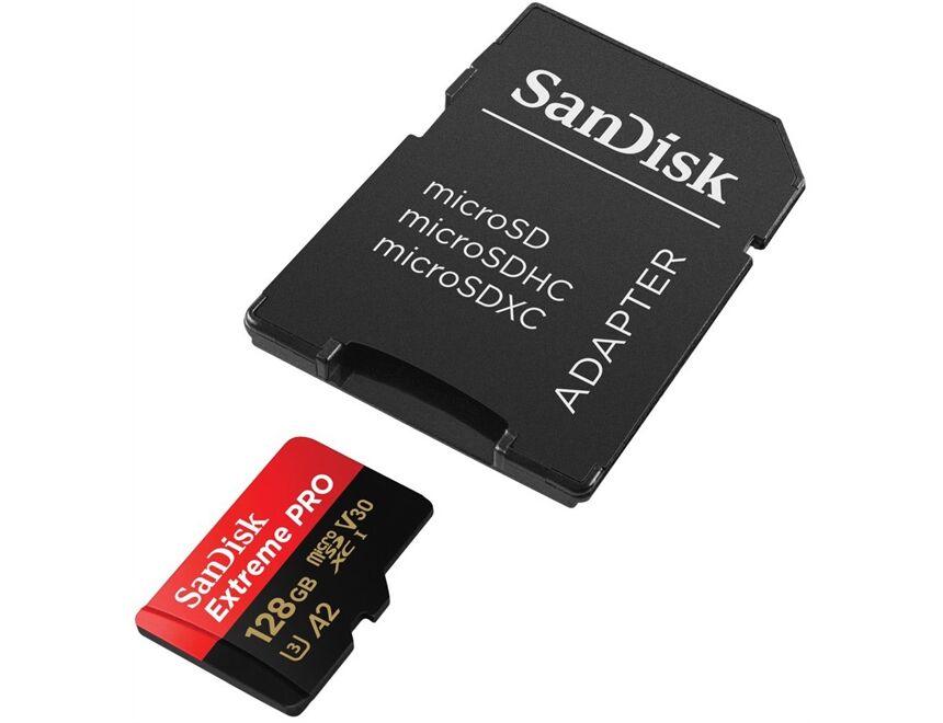 SANDISK microSDXC Extreme Pro (128GB)