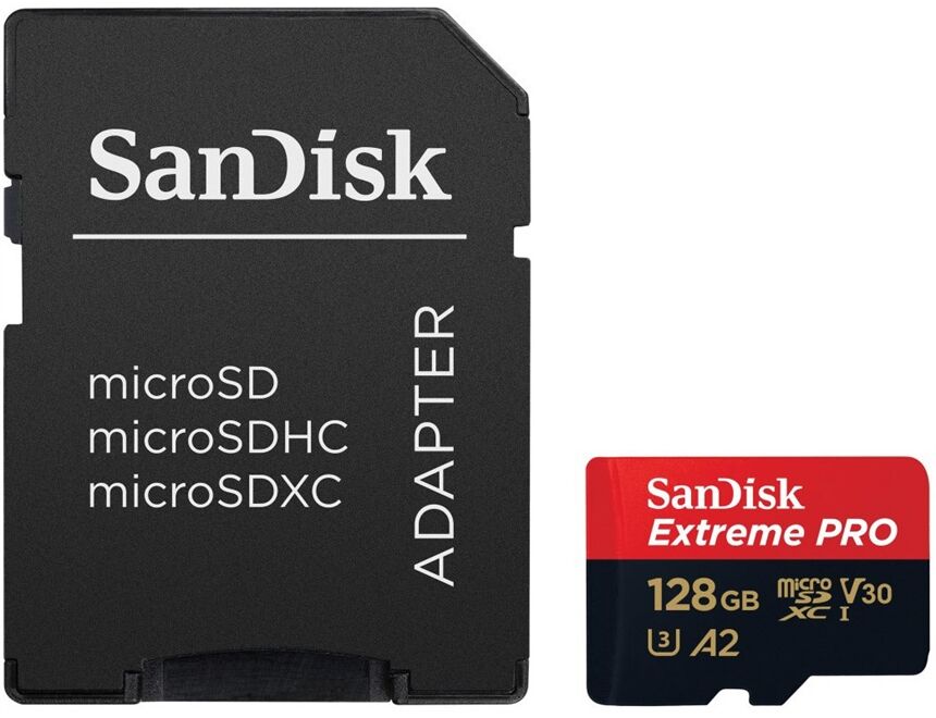 SANDISK microSDXC Extreme Pro (128GB)