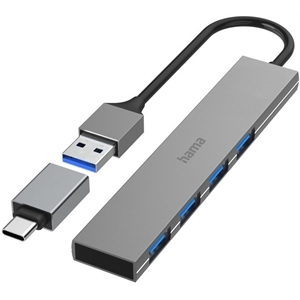 Hama 200141 USB-Hub 4 Ports USB 3.2 Gen1