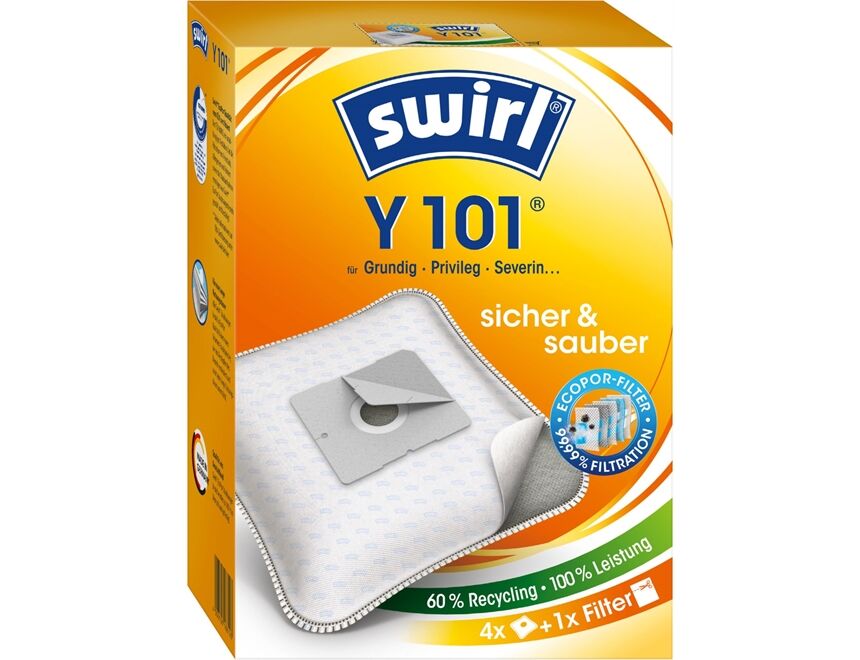 Swirl Staubsaugerbeutel Y 101 MP Plus AirSpace