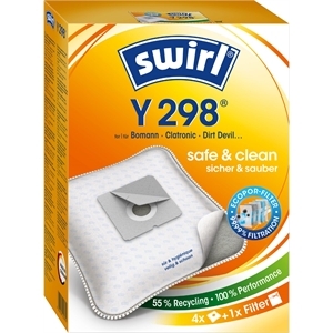 Swirl Staubsaugerbeutel   Y 298 (Y 198) MP Plus AirSpace