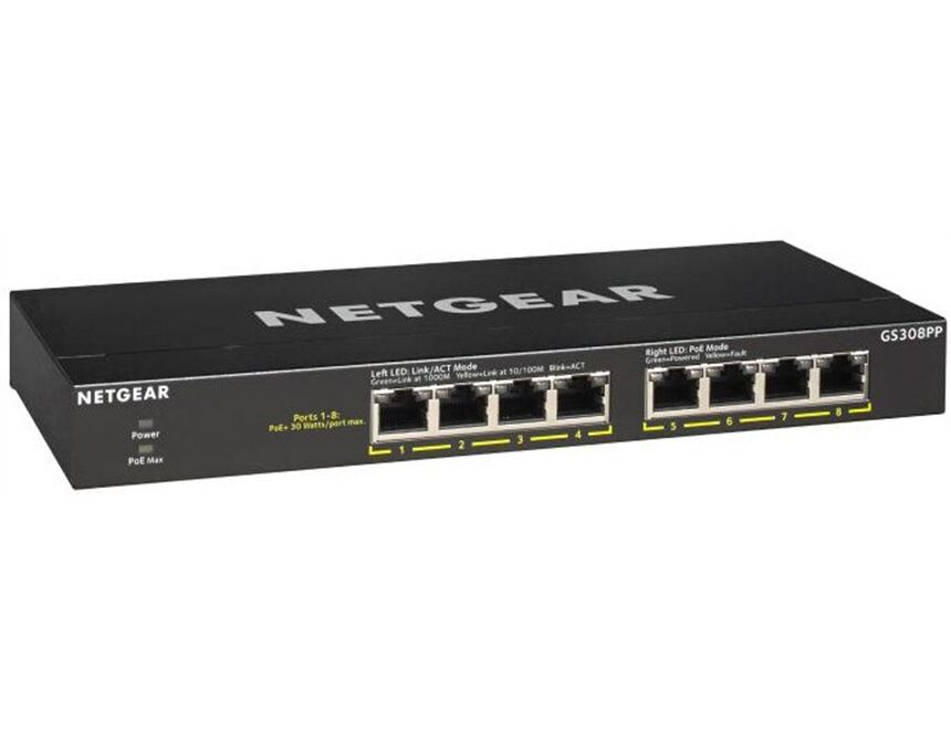 Netgear GS308PP 8-Port