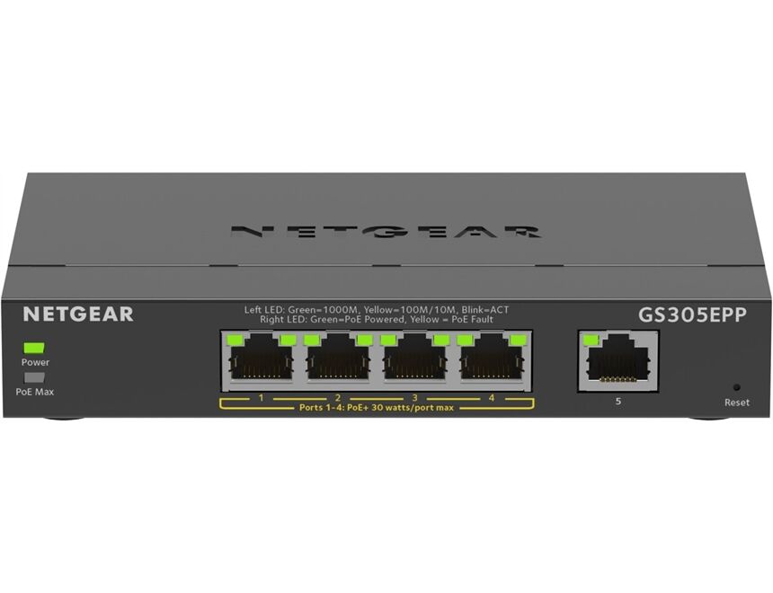 Netgear GS305EPP 5-Port
