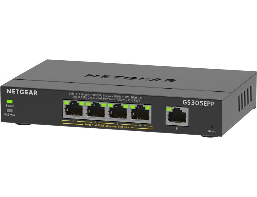 Netgear GS305EPP 5-Port