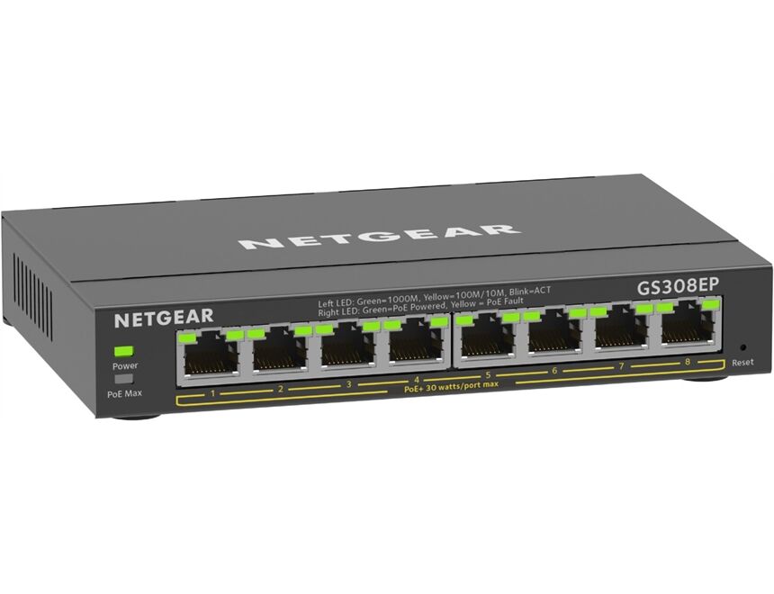 Netgear GS308EP 8-Port