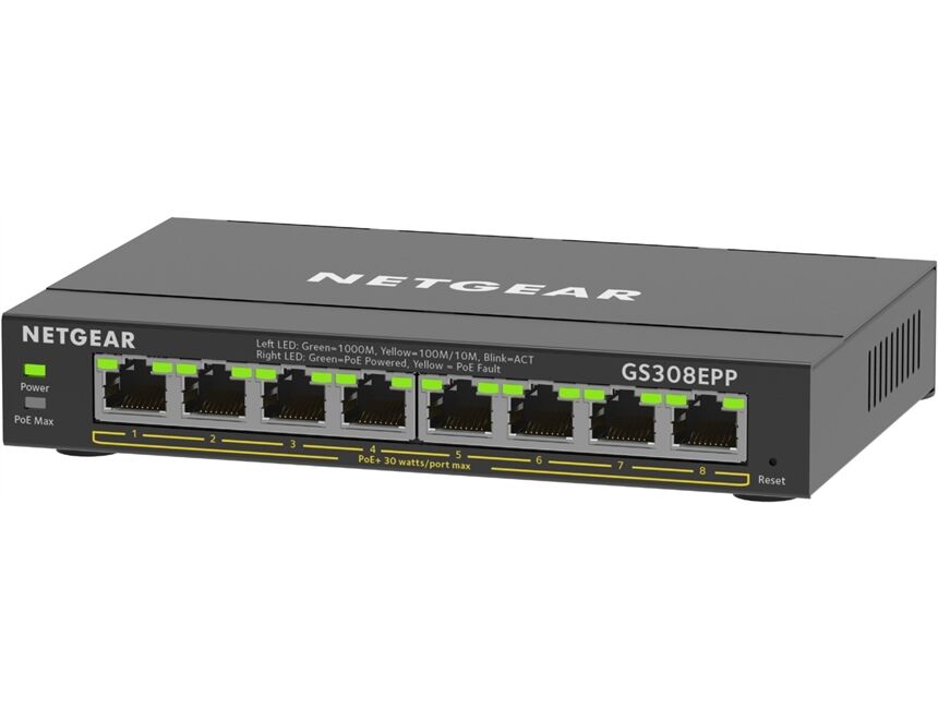 Netgear GS308EPP 8-Port