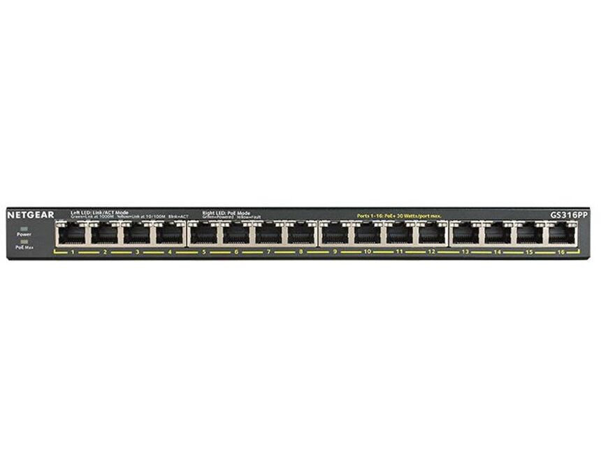 Netgear GS316PP 16-Port