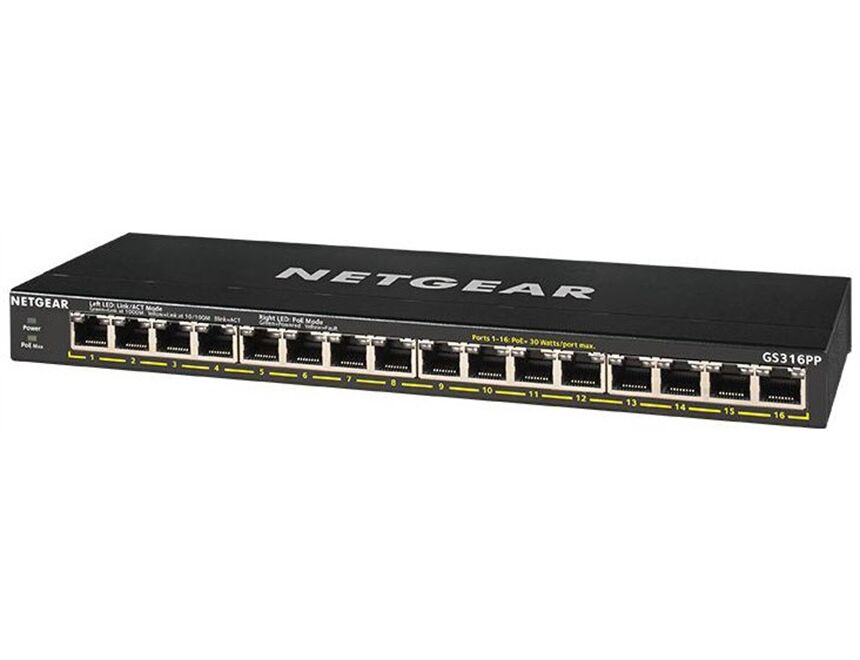 Netgear GS316PP 16-Port