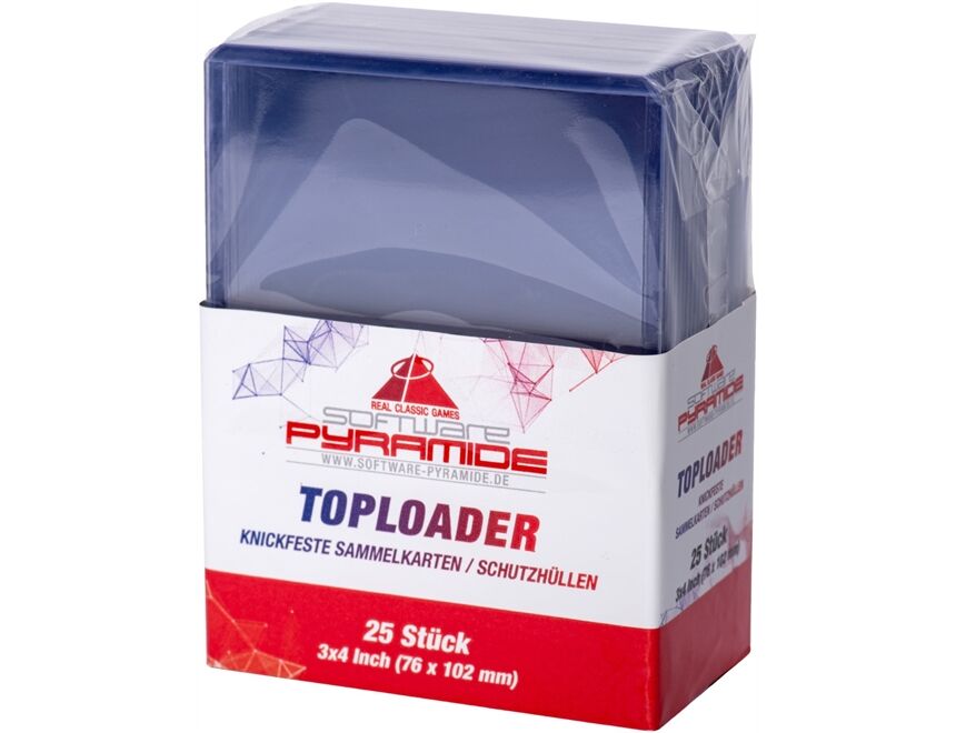 SOFTWAREPY Toploader Clear Pack (25Stk.)