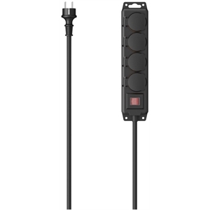 Hama Steckdosenleiste 4-fach (4m)