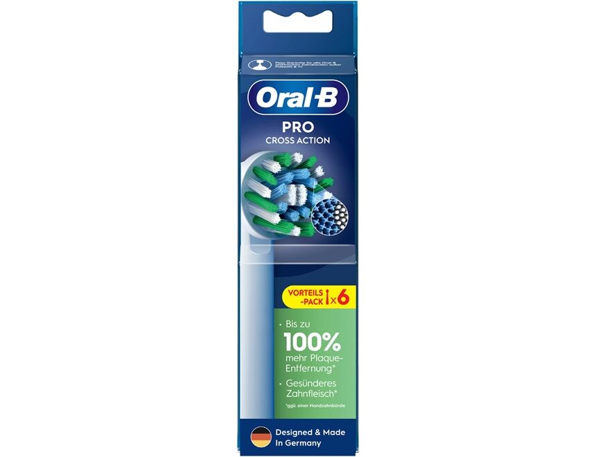 Oral-B Aufsteckb. Pro CrossAction (6Stk)