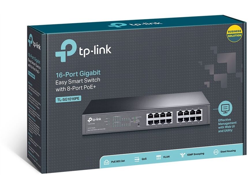 TP-Link TL-SG1016PE 16-Port