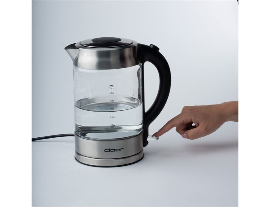 Cloer 4429 Glas-Wasserkocher