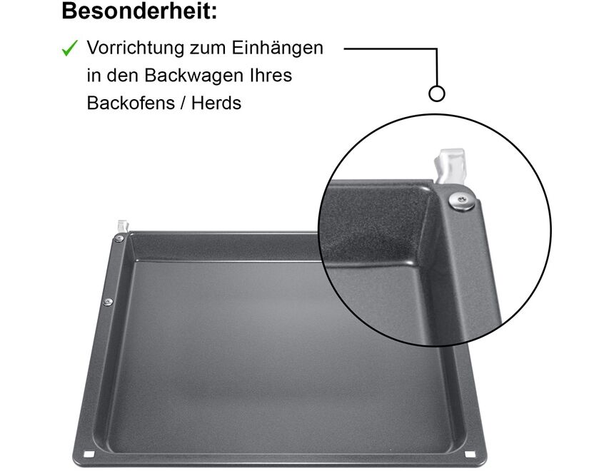 Bosch HEZ541000 Backblech, emailliert