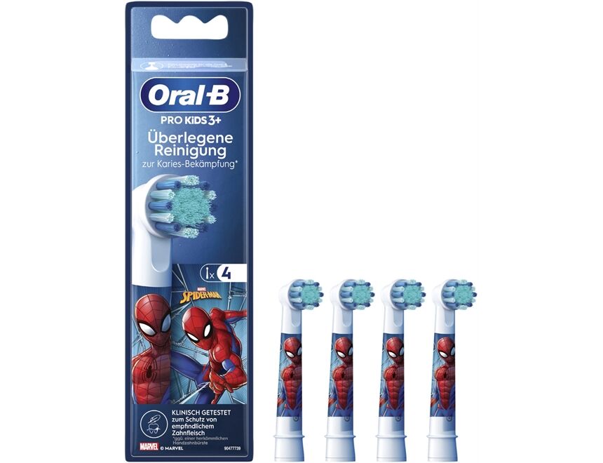 Oral-B Aufsteckbürsten Spiderman (4Stk)
