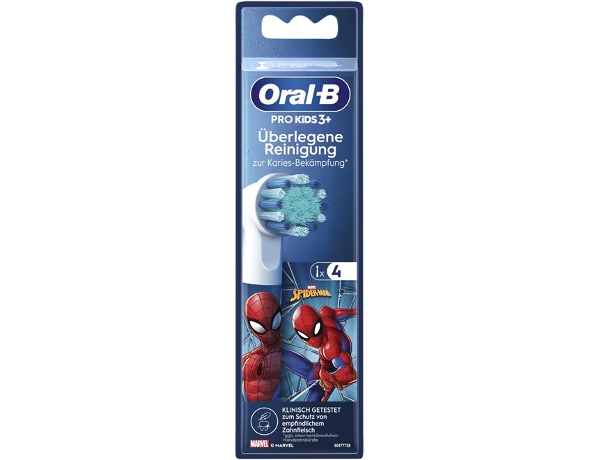 Oral-B Aufsteckbürsten Spiderman (4Stk)