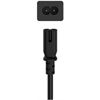 Hama 200731 Netzkabel Euro-Stecker 2-pol. (0.75