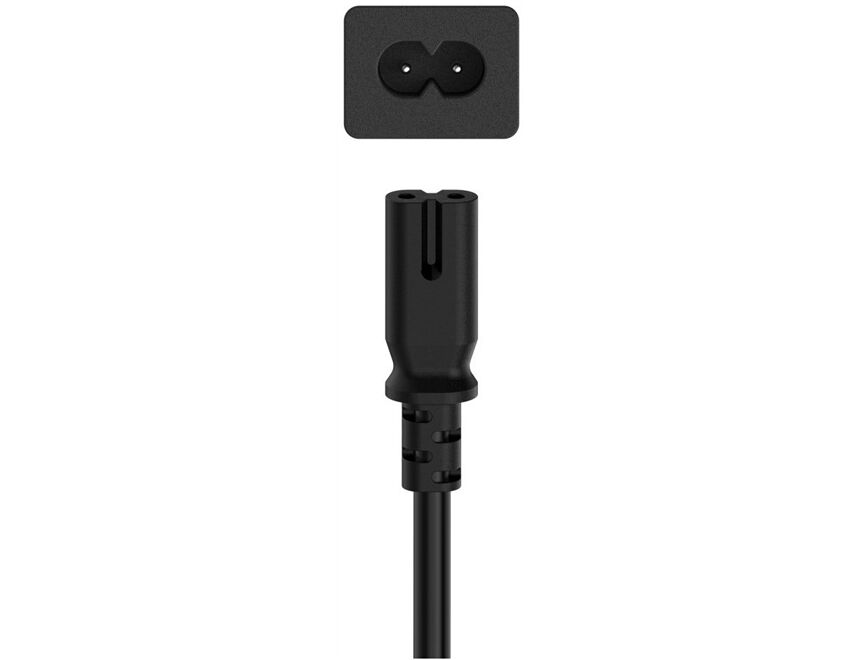 Hama 200733 Netzkabel Euro-Stecker 2-pol. (2,5m