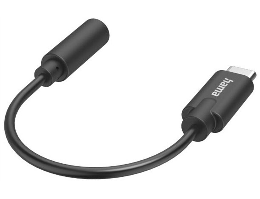 Hama 200318 USB-C - 3,5-mm-Klinke Adapter