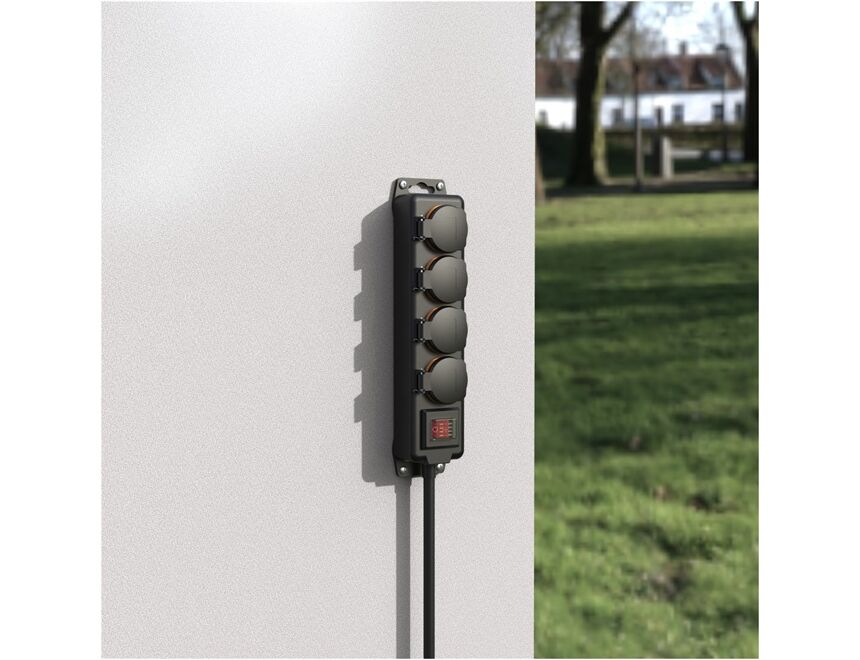 Hama Steckdosenleiste 4-fach (4m)