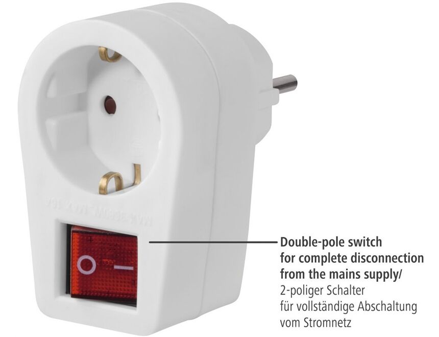 Hama 223213 Steckdosenadapter