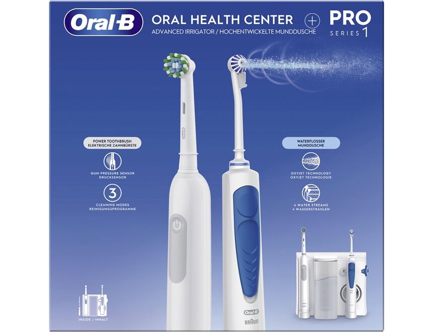 Oral-B Center OxyJet Munddusche + Pro1