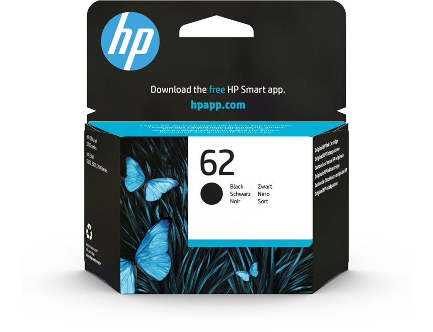 HP Nr. 62 Tintenpatrone (C2P04AE) schwarz