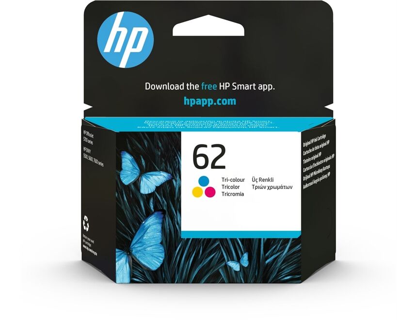 HP Nr. 62 Tintenpatrone (C2P06AE) 3-farbig