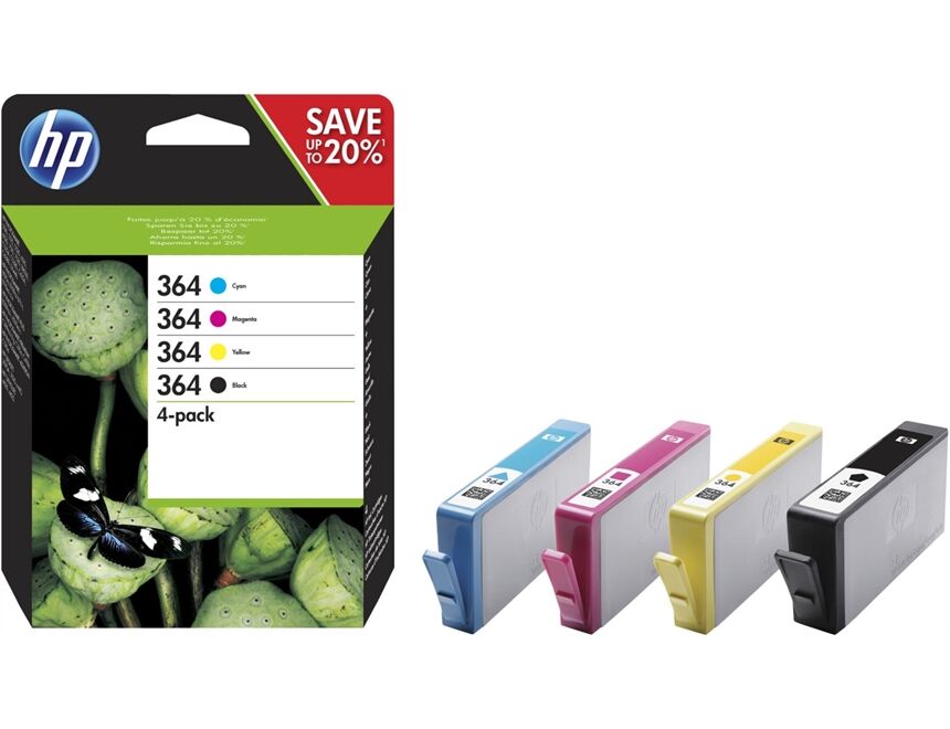 HP 364 C/M/Y/BK Pack