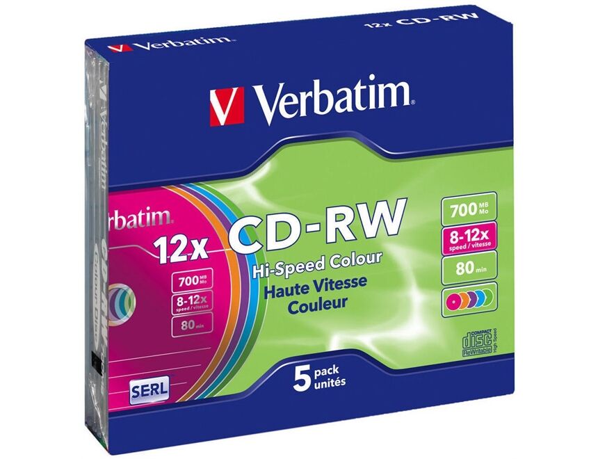 Verbatim CDRW805ER CDRW