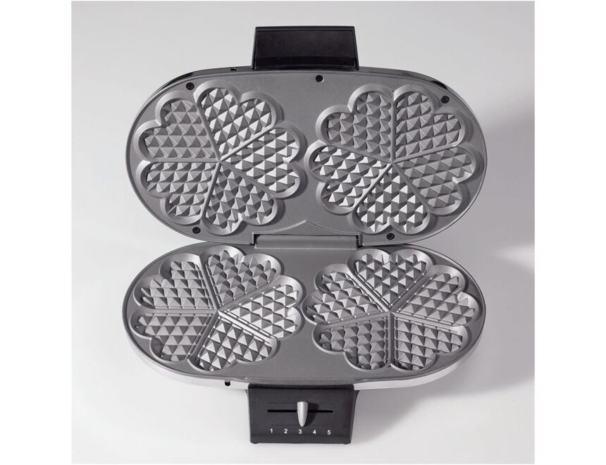 Cloer 1329 Doppel-Waffelautomat