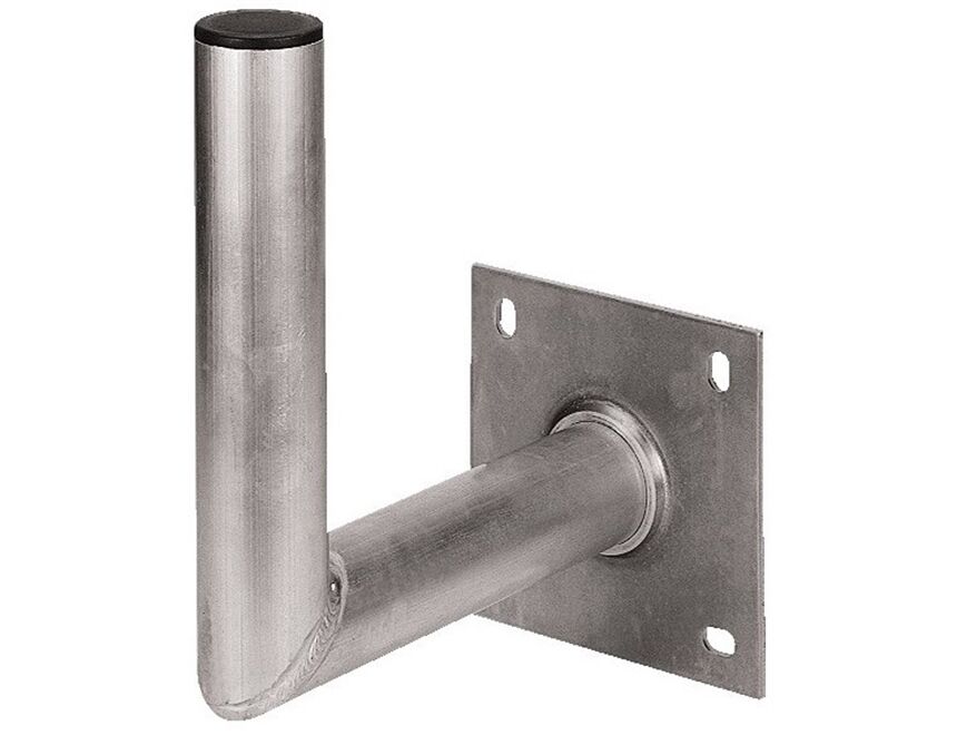 Hama 44175 SAT-Halter Aluminium, 35 cm Wandabstand