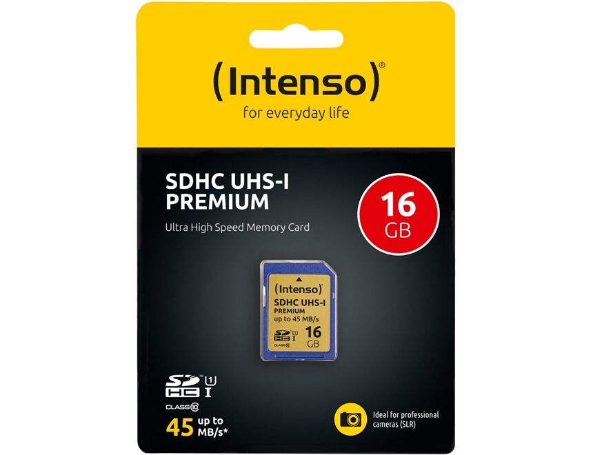 Intenso SDHC Card Premium UHS-1 (16GB)