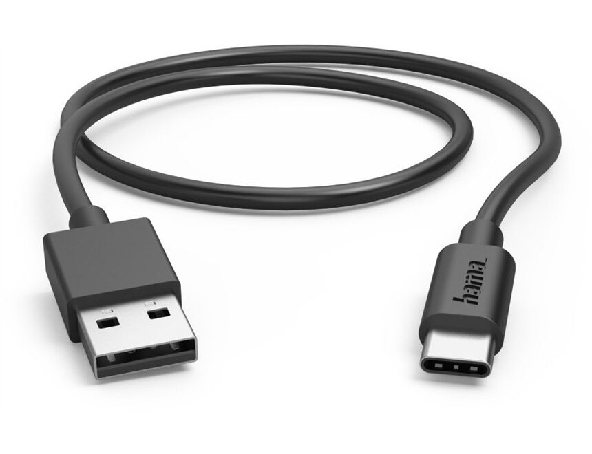 Hama 201705 Ladekabel USB-A>USB-C (0,5m)