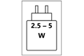 Ladegerät Label